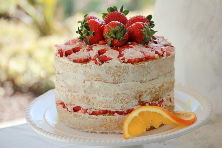 In The Garden Of Strawberry Cake, from the Trader Joe's website article. 
