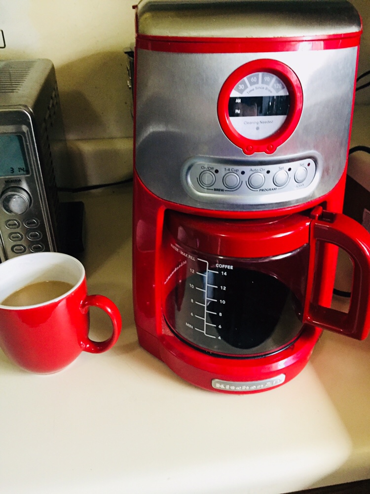 Red Kitchenaid Coffee Pot