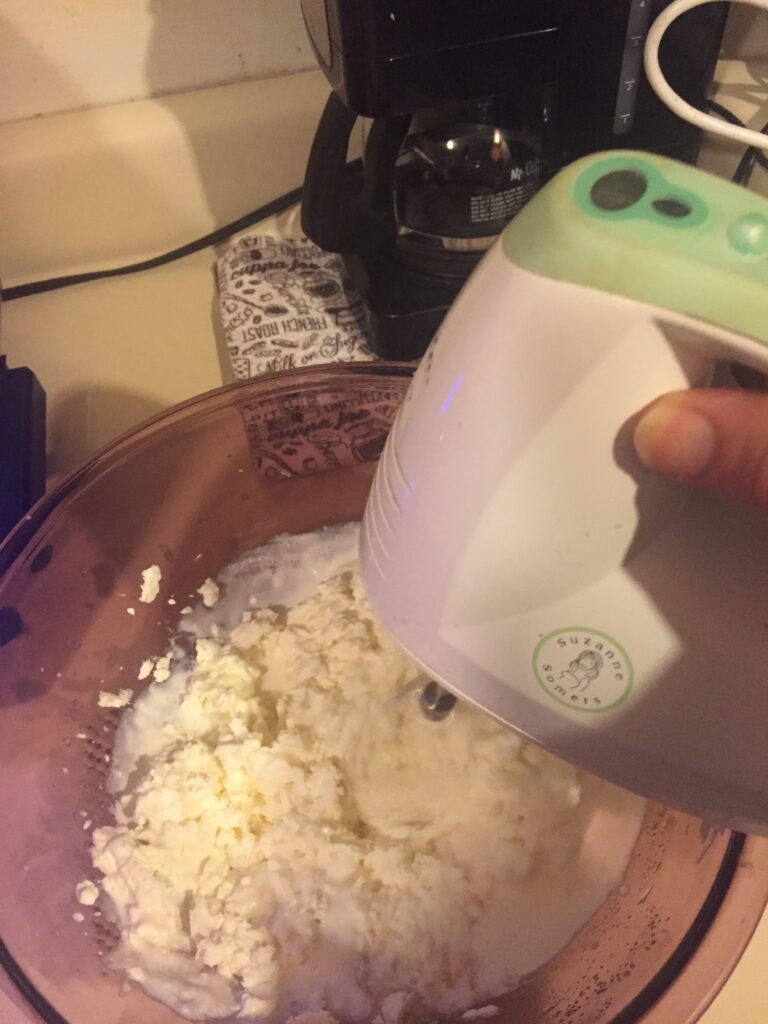 Mixer in action