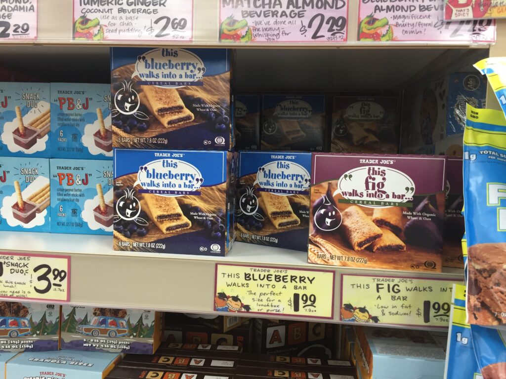 Fig and bluberry breakfast bars