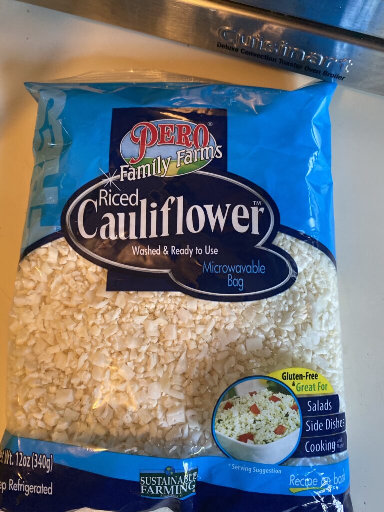 Bagged Cauliflower Rice