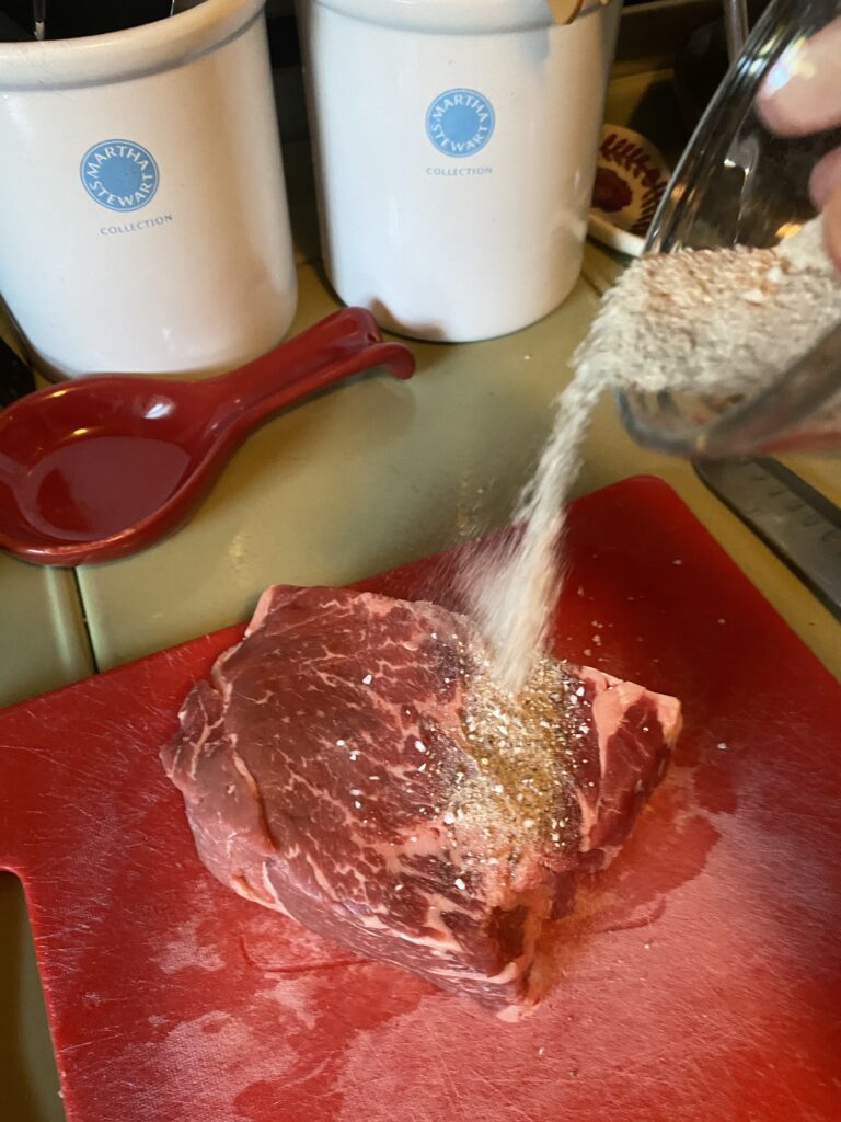 Seasoning roast