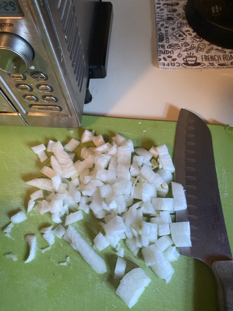 Chopped onion