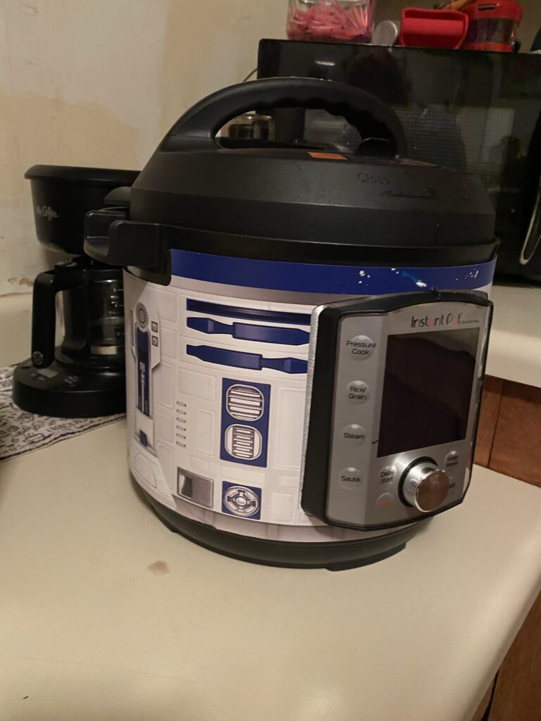 Left side of IP with R2D2 wrap