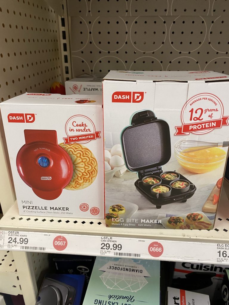 Egg bite maker on shelf at Target