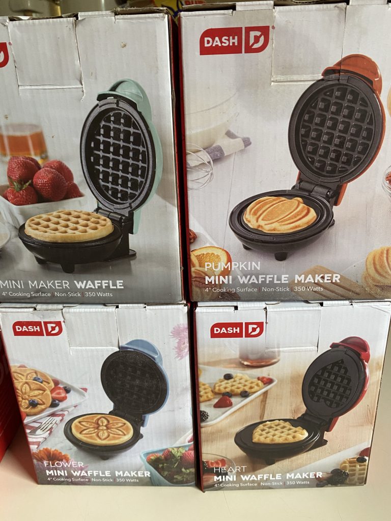Four dash waffle makers