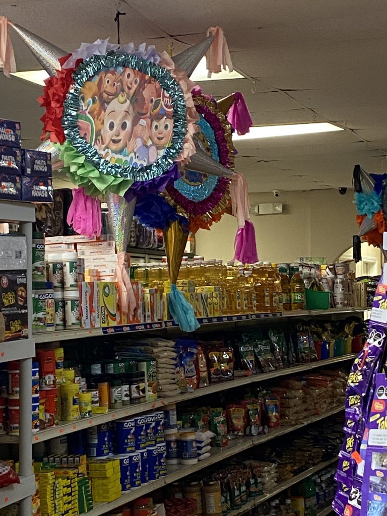 Los Primos grocery shelf