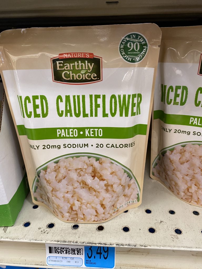 Riced Cauliflower in Rouse's 