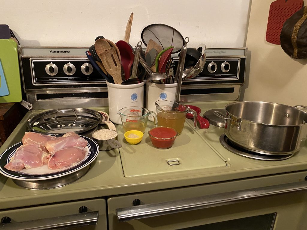 Arroz con Pollo setup