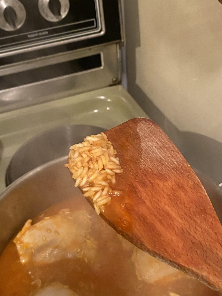 Fiesta cooked rice