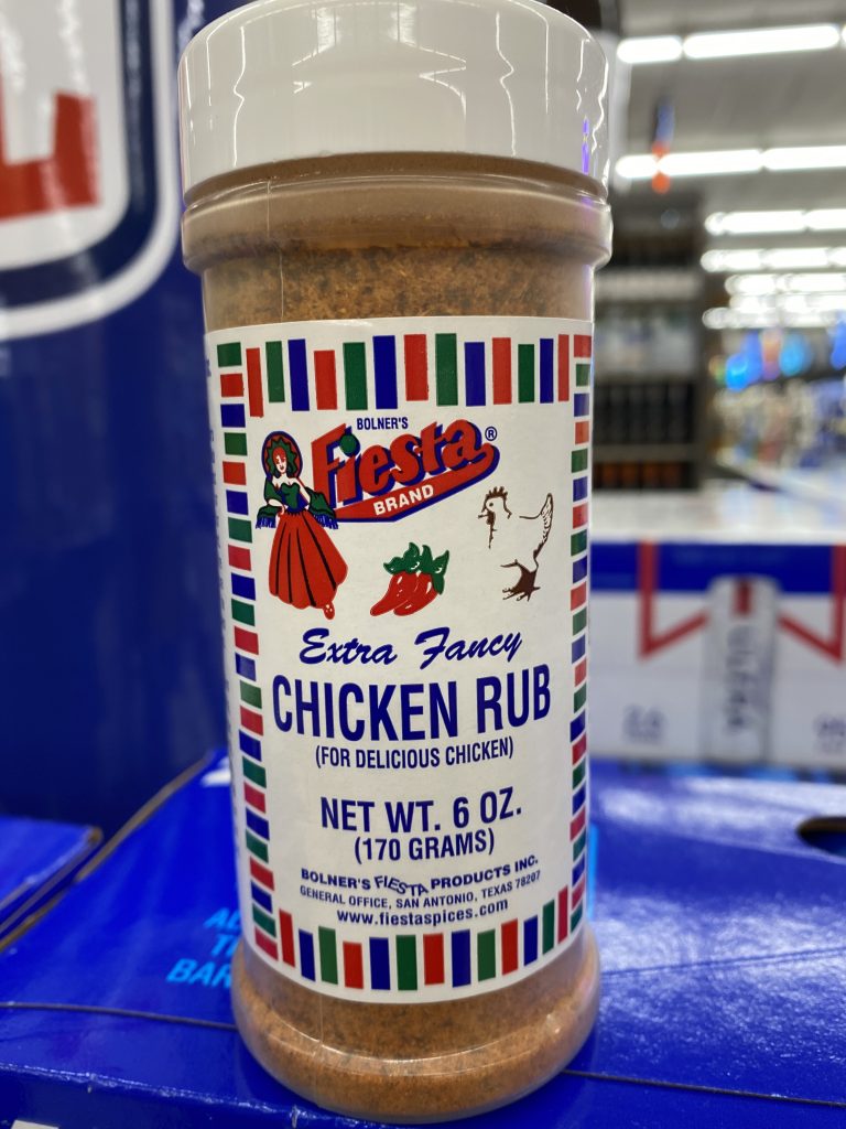 Bottle of Fiesta Chicken Rub