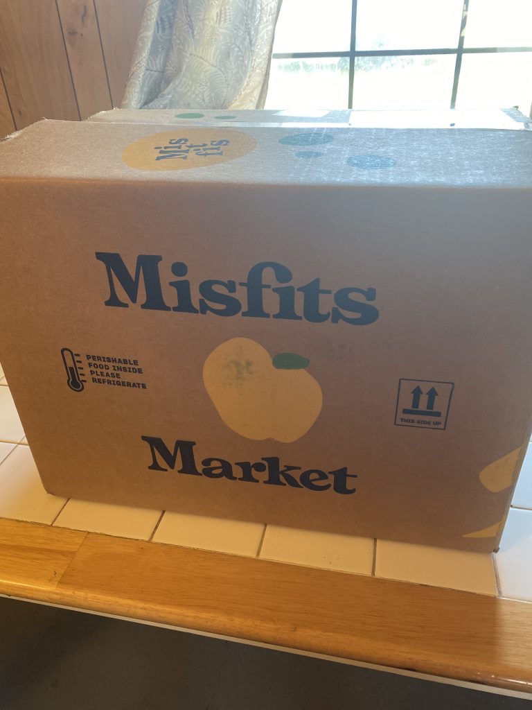 Box from Misfit Market With Meat