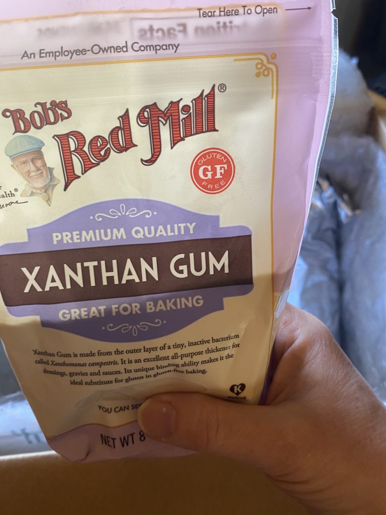 Bag of Bob's Red Mill Xanthan Gum 
