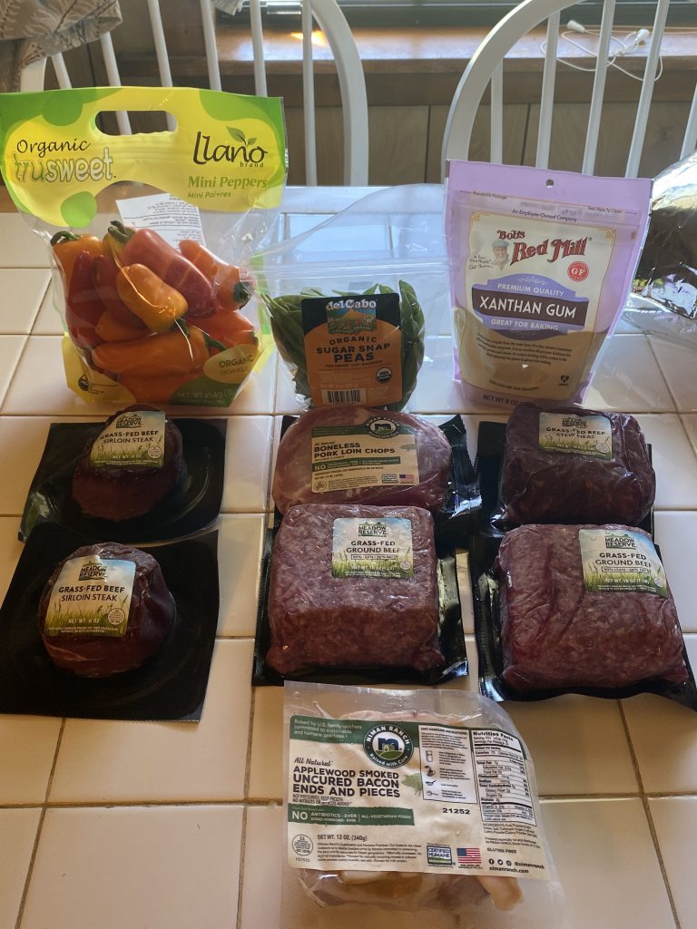 The entire meat box 