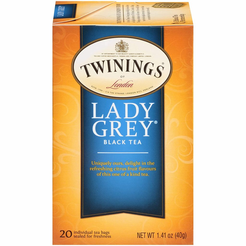 Picture of box of Twinings Lady Grey TEa