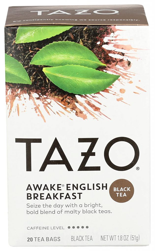 PIcture of box of Tazo Tea