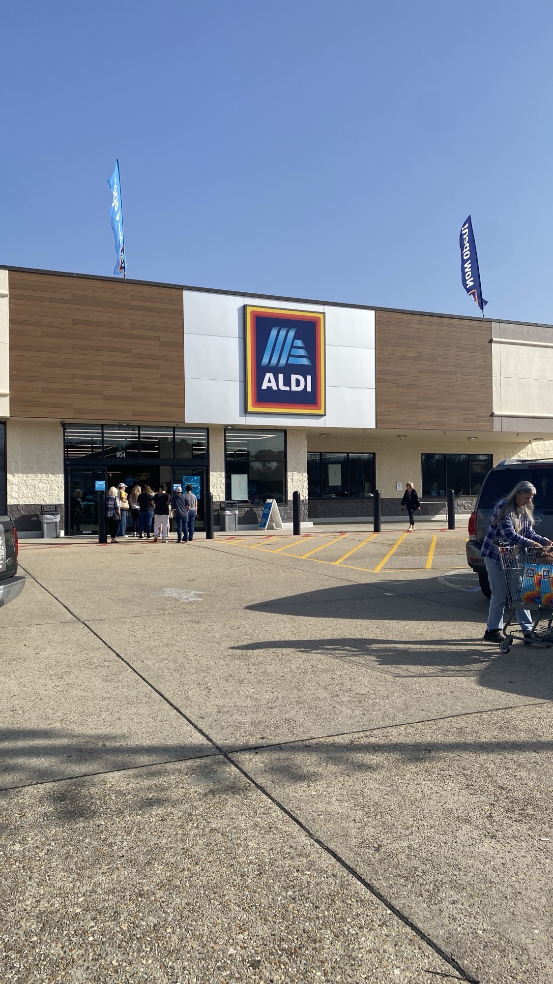 Aldi storefront