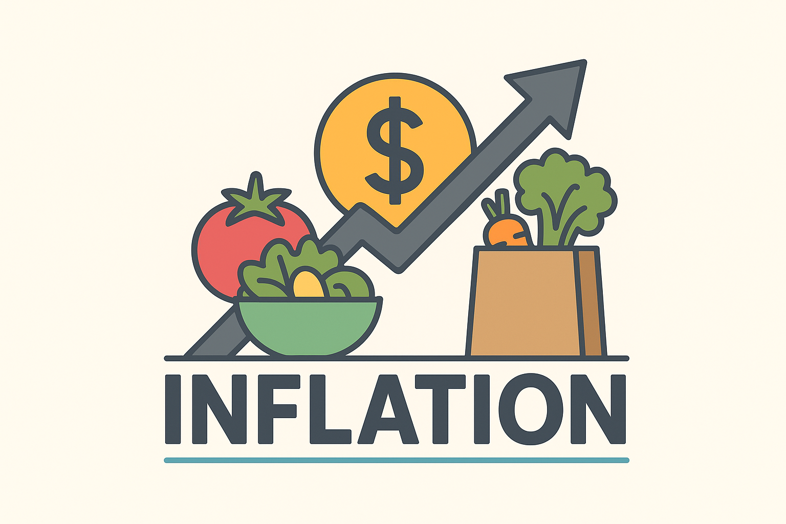 Inflation graphic produced by ChatGPT