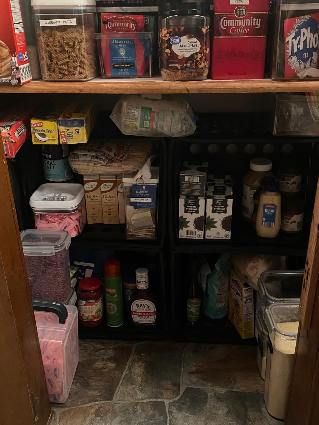 Bottom of pantry